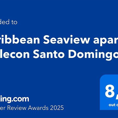 Caribbean Seaview Apart Malecon 산토도밍고 외부 사진