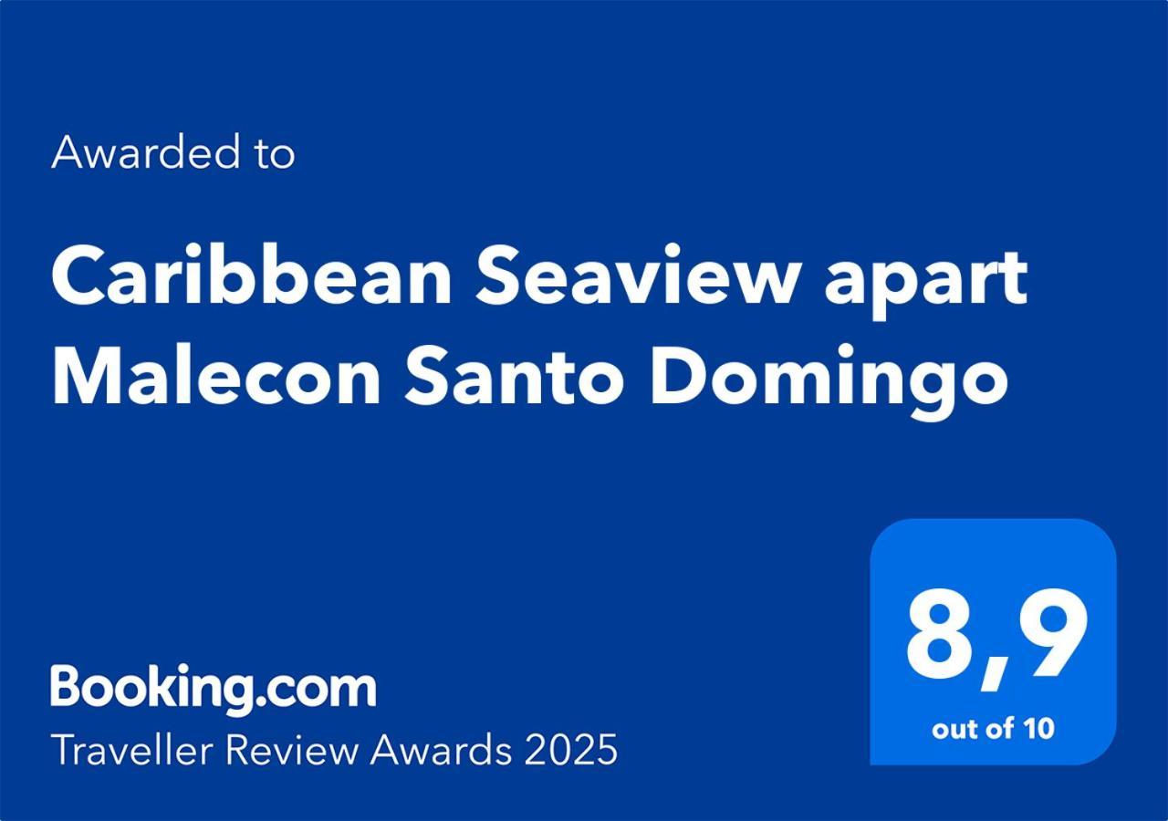 Caribbean Seaview Apart Malecon 산토도밍고 외부 사진